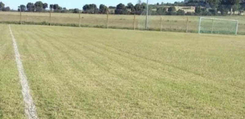 Deportivo Los Pinos intensifica  tareas para terminar su cancha