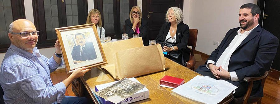 Autoridades máximas de la masonería visitaron Balcarce