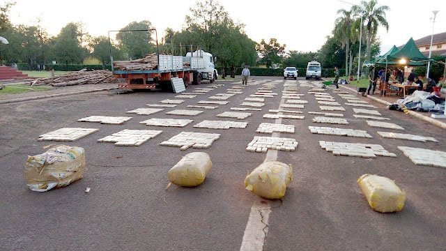 Detienen a balcarceño en Misiones:  transportaba casi 4 toneladas de marihuana