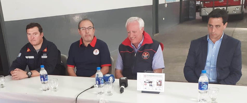 La Asociación de Bomberos Voluntarios lanzó su rifa 71 aniversario