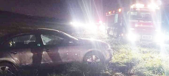 Dos vehículos protagonistas de un accidente