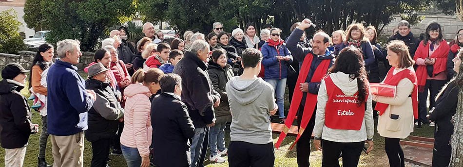 La fe pudo con la lluvia y los fieles veneraron a San Expedito