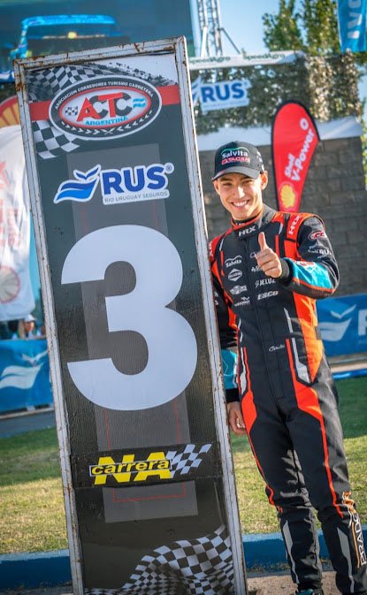 PODIO PARA DIEGO  CIANTINI EN LAS TC PICK UP