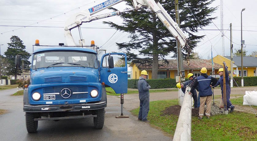 La Cooperativa Eléctrica inició obras en Napaleofú