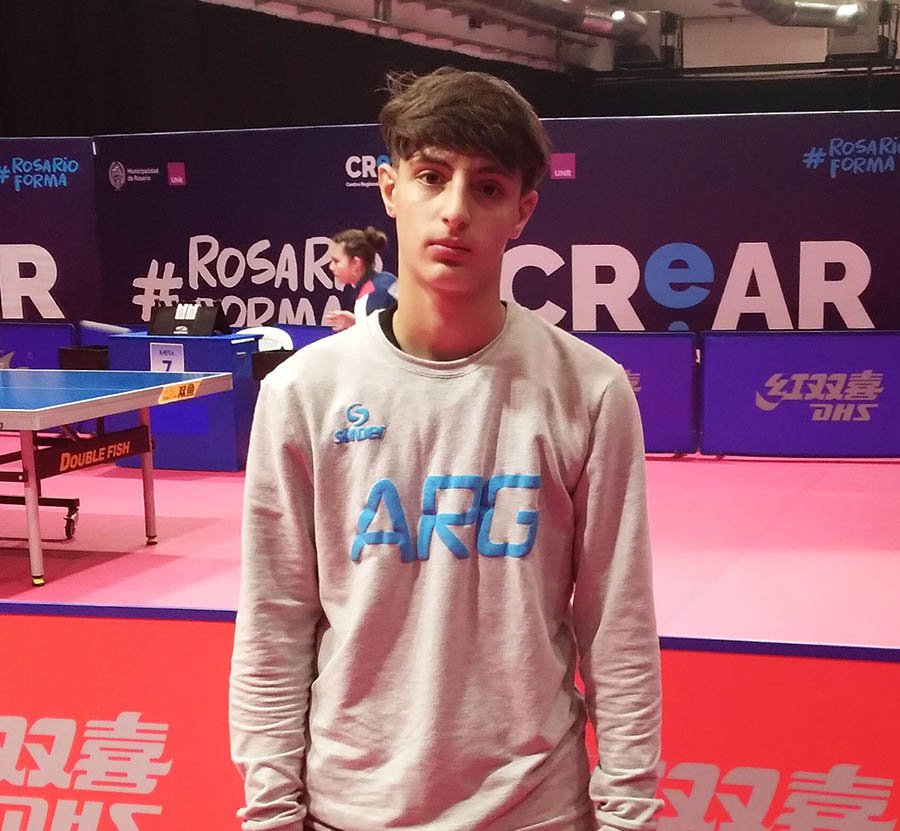 Ignacio Bianchini tuvo una buena participación en el Mundial