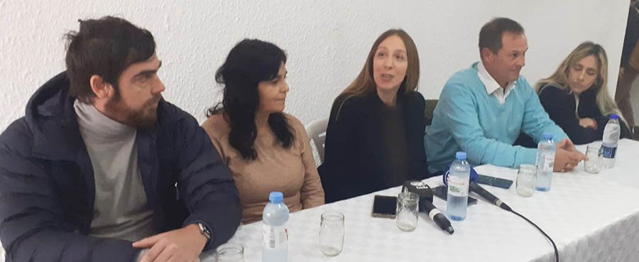 María Eugenia Vidal visitó Balcarce