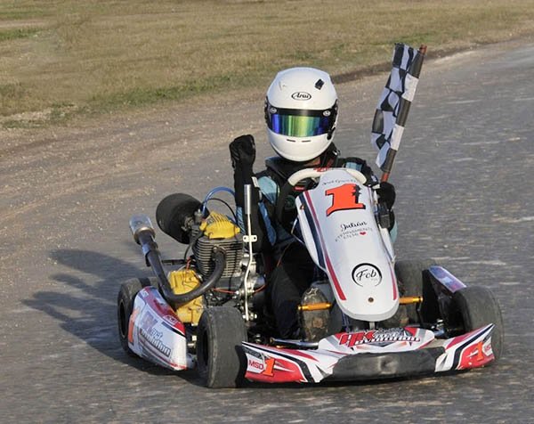 Karting: Ariel Grave ganó en la fecha especial