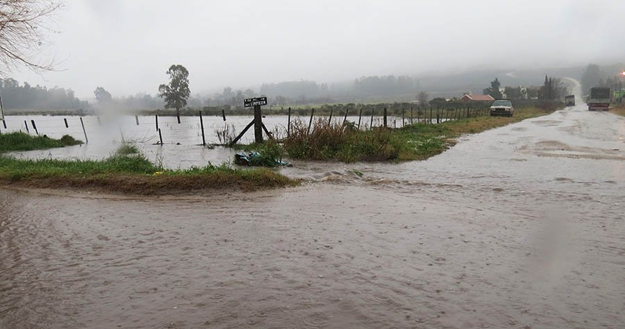 Casi 100mm. de lluvia cayeron sobre Balcarce durante el temporal
