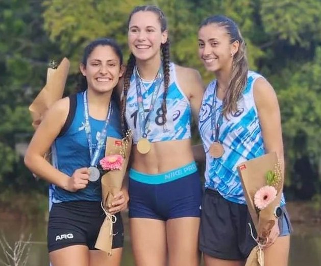 Shalom Lescano, subcampeona nacional de cross country