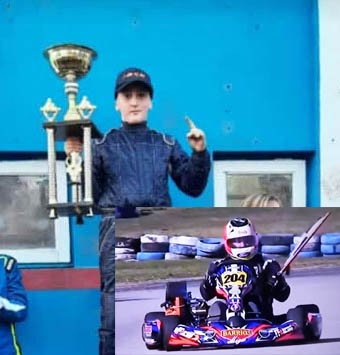 karting: Benjamín Lantella  y Héctor Godoy,  imparables