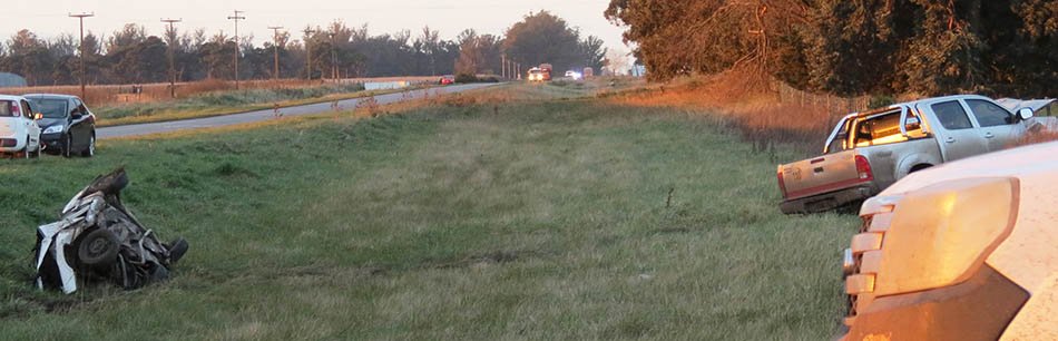 Fatal accidente en el acceso a Los Pinos: un muerto