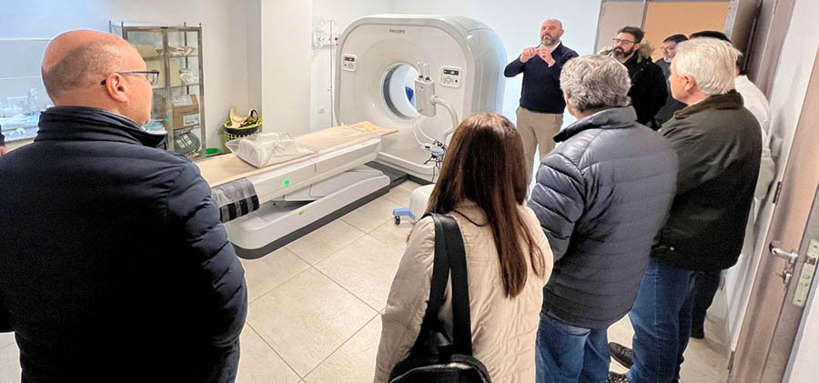 La Sociedad rural y el Intendente, de recorrida por el hospital