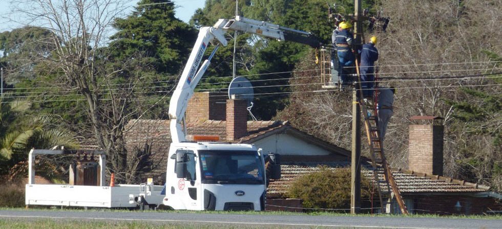 El corte de luz,  producto de un acto  de vandalismo