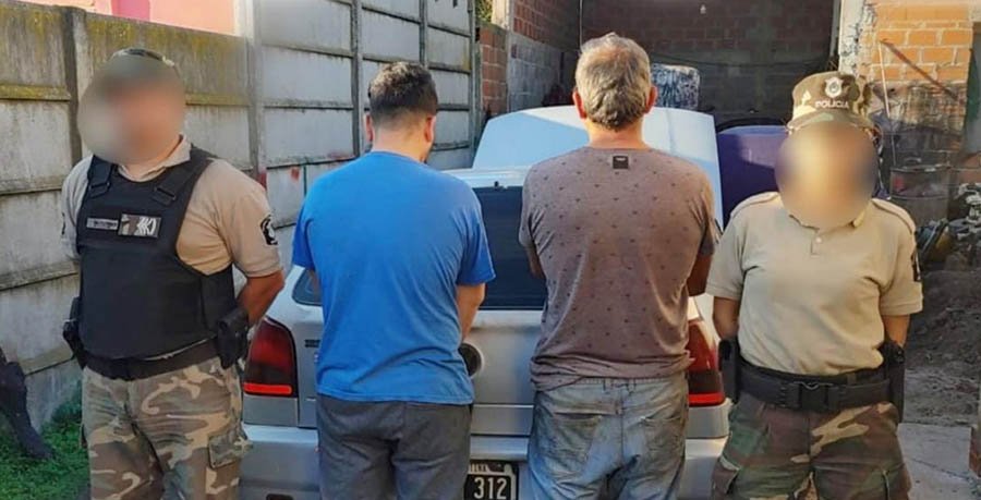 Dos hombres fueron detenidos por robo de neumáticos