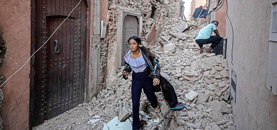 Devastador terremoto en Marruecos: más de 2.000 muertos y 2.059 heridos