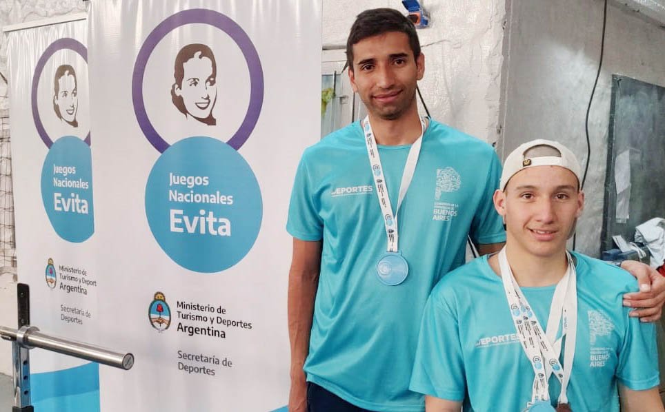 Subcampeonato para Braian Zubiría  en los Juegos Nacionales «Evita»