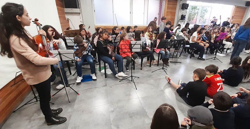 La Orquesta Infanto Juvenil realizó un  encuentro de intercambio en Mar del Plata