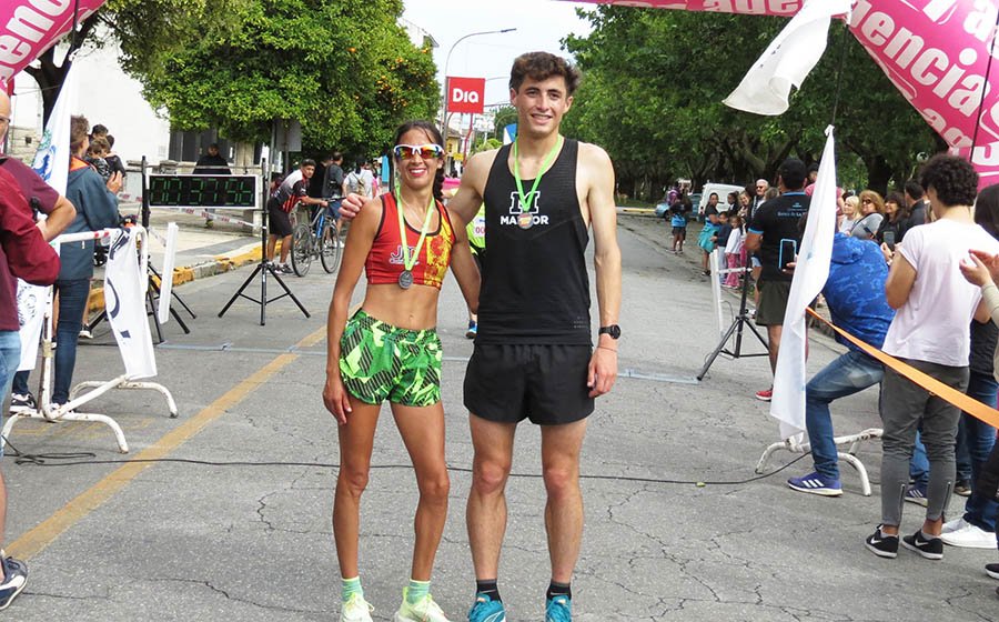 Los marplatenses Manuel Rojas y Noeli Vicintin los ganadores del Maratón "Jaime Gosende"