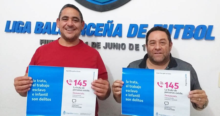 Representante de Lucha contra la Trata de Personas visitó la Liga