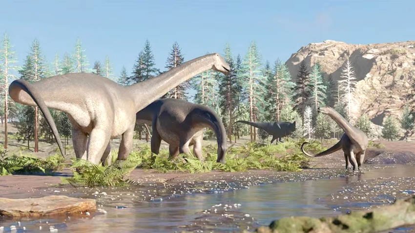 Descubrieron un nuevo dinosaurio en Patagonia  que pesaba 15 toneladas y era vegetariano