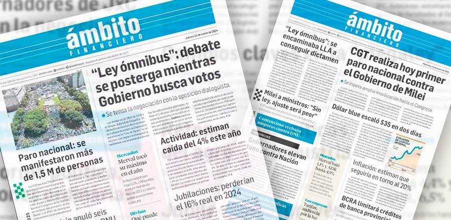 El diario Ámbito Financiero dejará de publicar su edición en papel