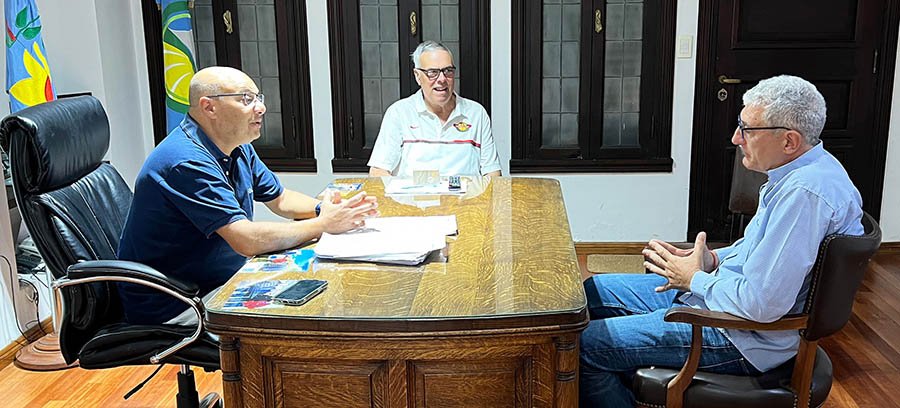 Ley de Zona Fría: Reino recibió al intendente de Villa Gesell