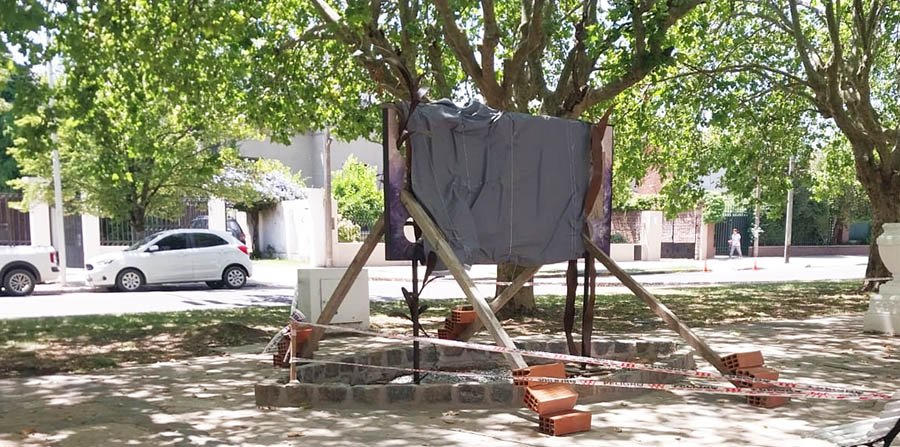 El lunes 12 de febrero se inaugurará el mural en homenaje a los fallecidos por el Covid