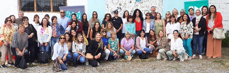 Se inauguró el mural por el Día de la Mujer en Casa Abierta