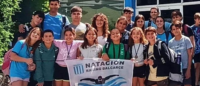 Racing Club fue 5º en un Torneo de natación en Tandil