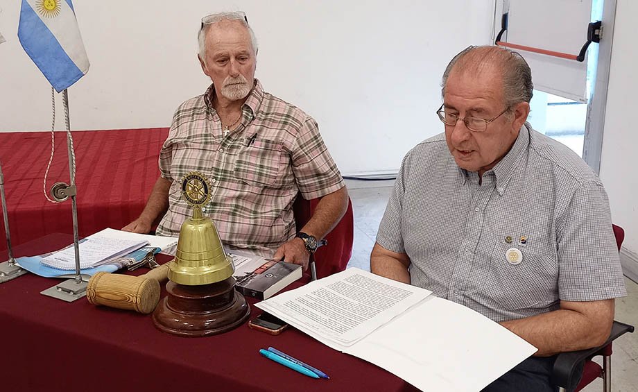 El Club Rotario Balcarce Cerrito festejó sus 13 años con un invitado de honor