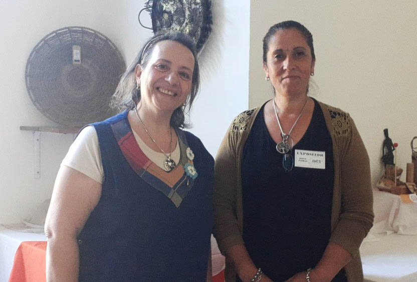 Se inauguró la muestra de artesanos  en la Casa de la Cultura y el Bicentenario