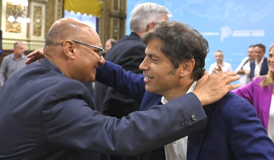 Reino se reunió con Kicillof en La Plata
