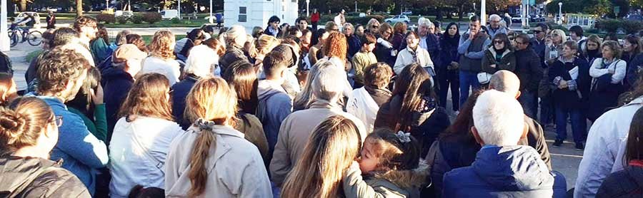 En Balcarce la marcha por la universidad pública fue una concentración de escucha