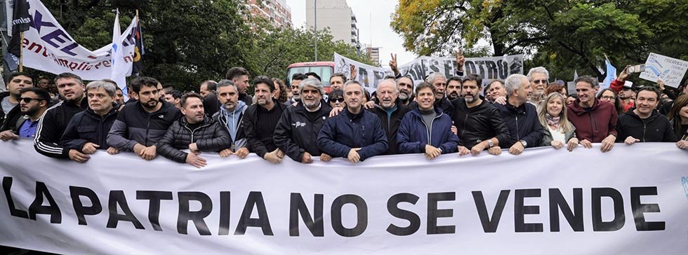 La CGT marchó y dio un mensaje al Gobierno: “No vamos a resignar un ápice de los derechos conquistados”