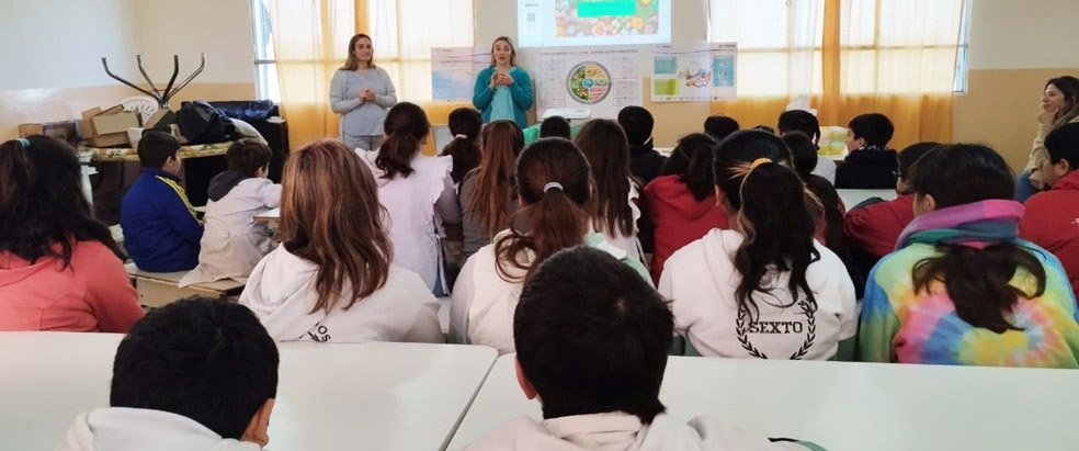 Giusti: «Queremos generar cambios de hábitos alimenticios en los chicos»