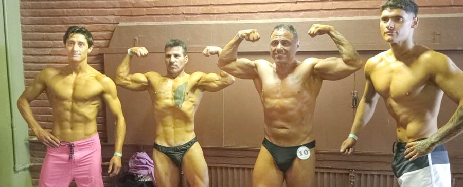 Medallas para culturistas locales en la “Copa Hércules”