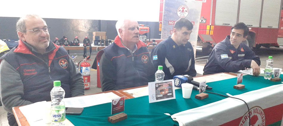 La Asociación de Bomberos Voluntarios presentó inversión por más de 40 millones de pesos
