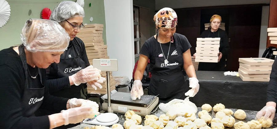 Exitoso «Pizza Party» en beneficio de la EES Nº 6