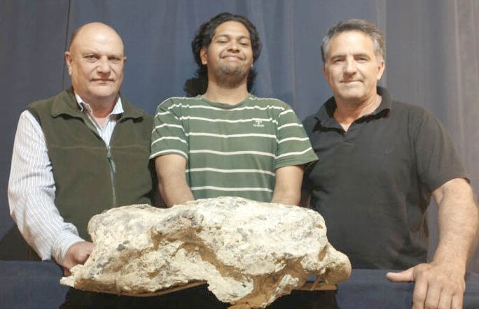 San Pedro: recuperan el cráneo de un perezoso gigante que habitó la zona 200.000 años atrás