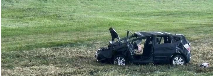 Tragedia en ruta 2: murió una mujer tras despistar y volcar