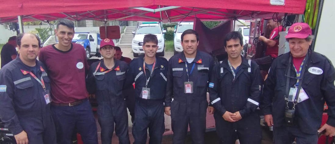 Integrantes del Consejo de Bomberos Voluntarios viajaron a Gessel