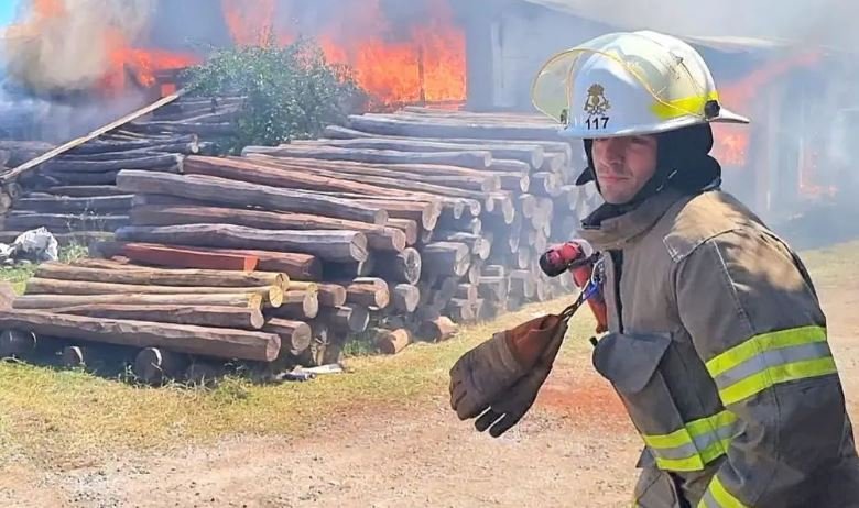 Derrumbe en Villa Gesell: el testimonio de un bombero