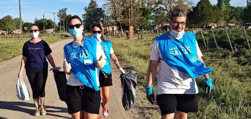Arranco el «descacharrado» en el barrio Pueblo Nuevo Viejo
