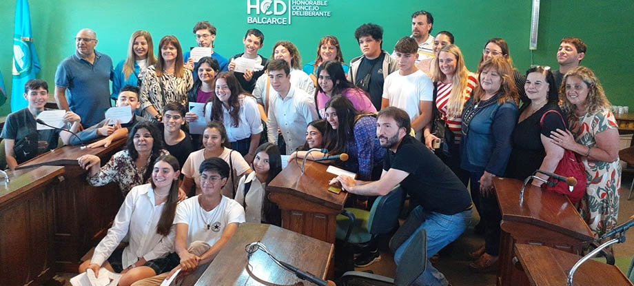 El Concejo Deliberativo Estudiantil tuvo su última sesión del año
