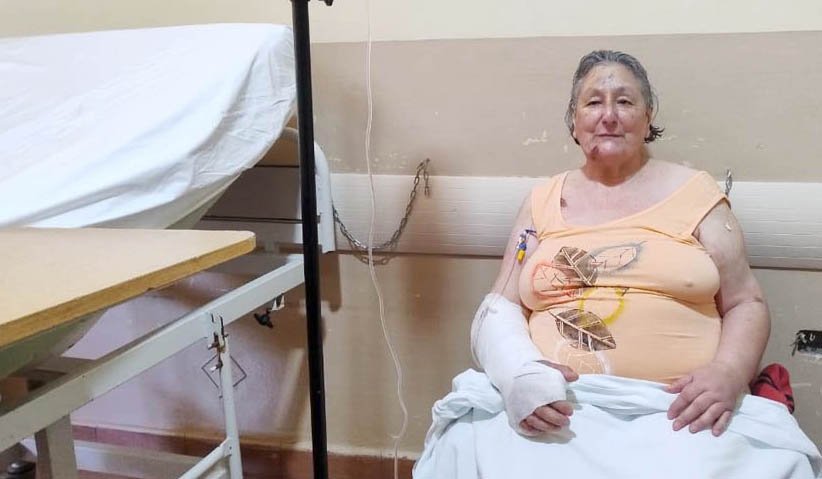 Josefa Bonazza salió de terapia intensiva