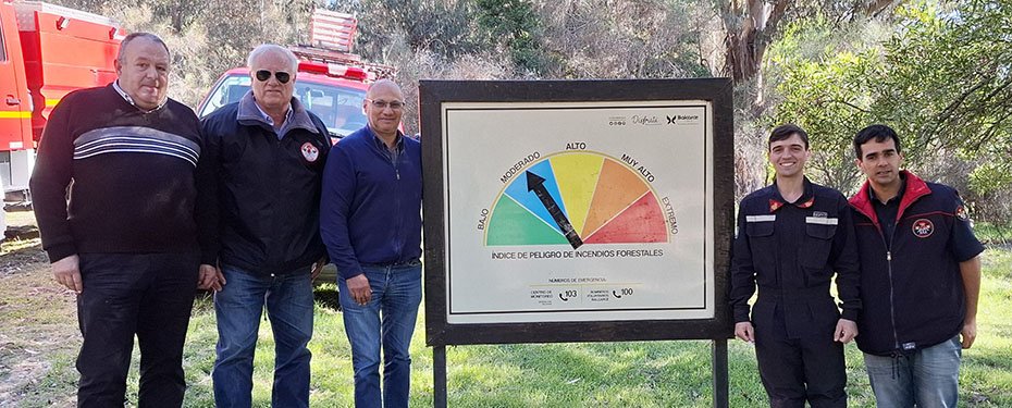Bomberos lanzó la campaña de prevención de incendios forestales