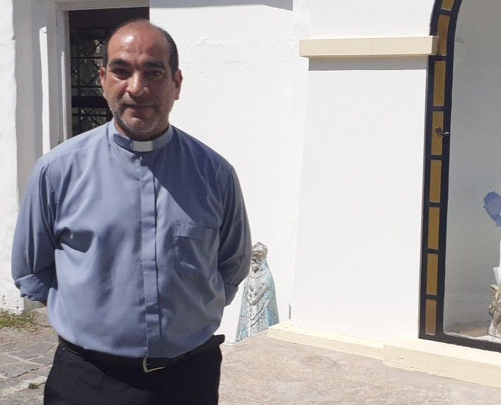Comienza la despedida del Padre David Ochoa de Balcarce