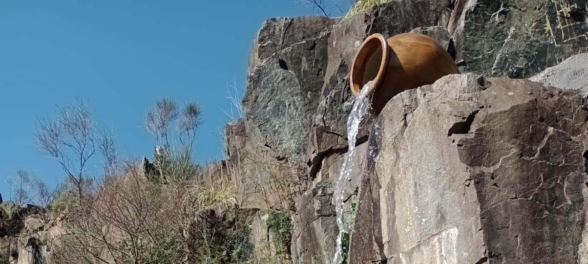Está en funcionamiento la “Cascada Angélica” en el Anfiteatro