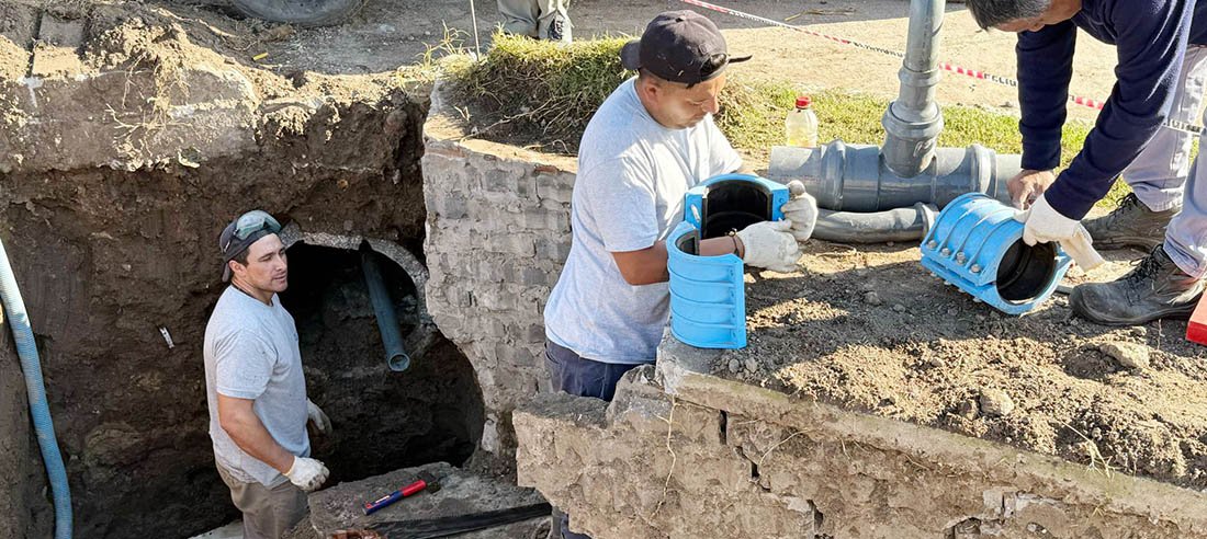 Nuevo empalme de pozo permitirá ampliar el servicio de agua en el norte de la ciudad