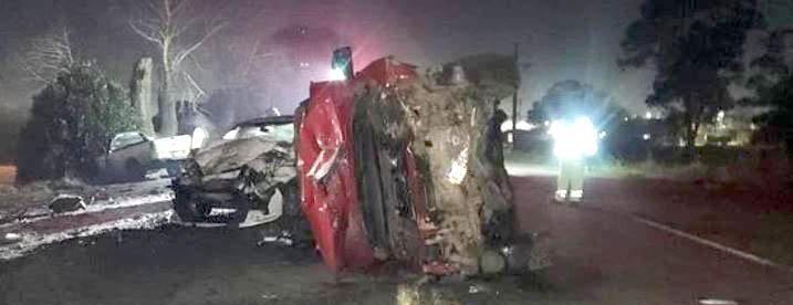 Tragedia en la 226: murió un joven de 21 años en un impactante triple choque